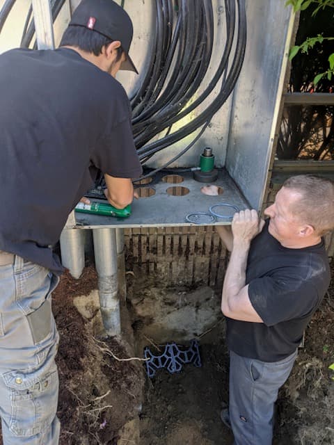 Commercial electrical work 3